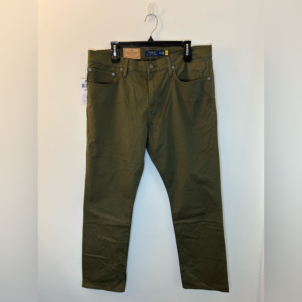 Polo by Ralph Lauren Men’s Olive Green Trousers